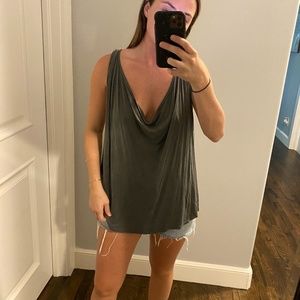 Urban Outfitters Low Cowl Neck Tank